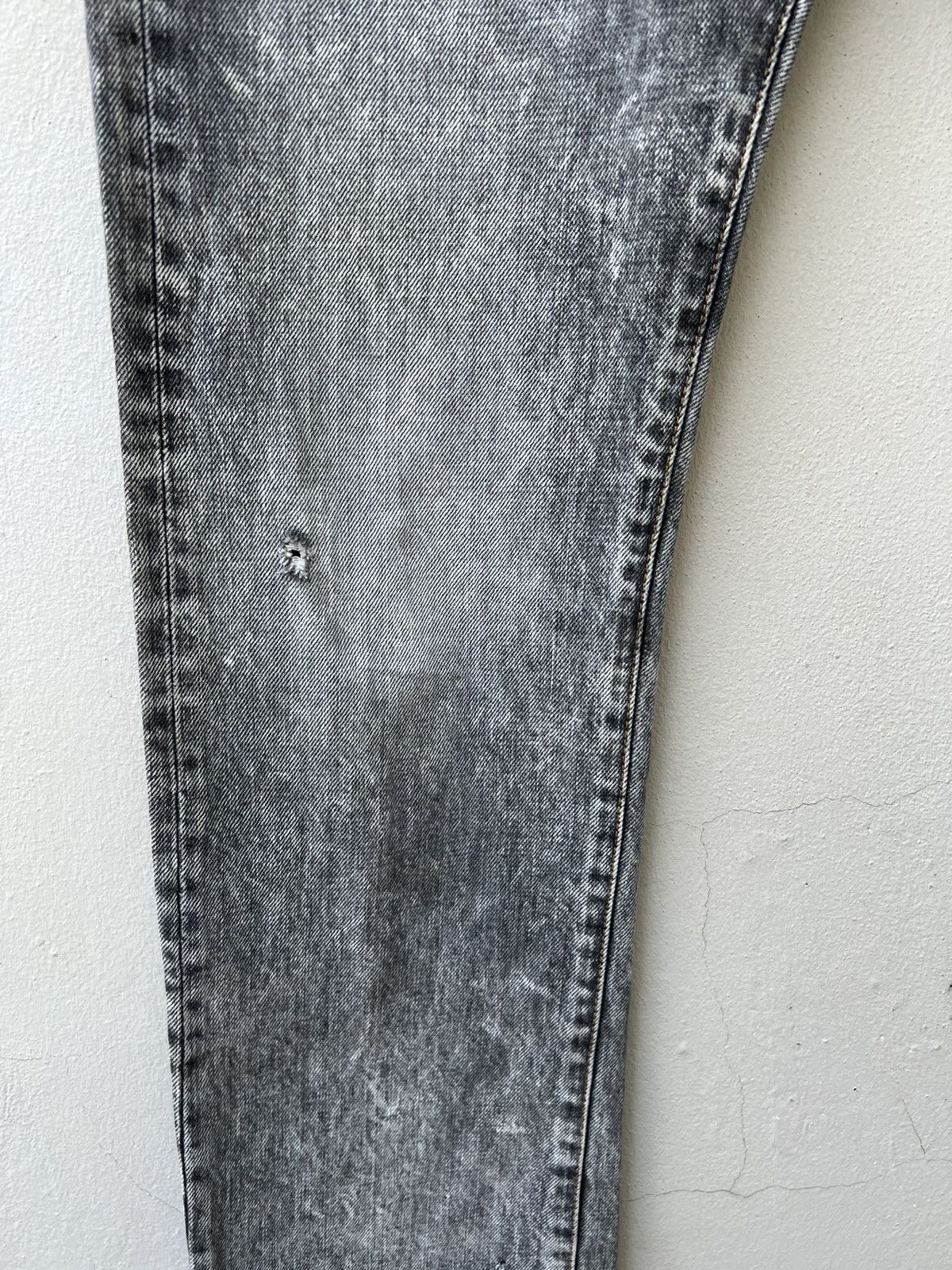 Vintage Vintage RNA Japan Hard Core We're From SLANG Distress Denim Size US 29 - 10 Thumbnail