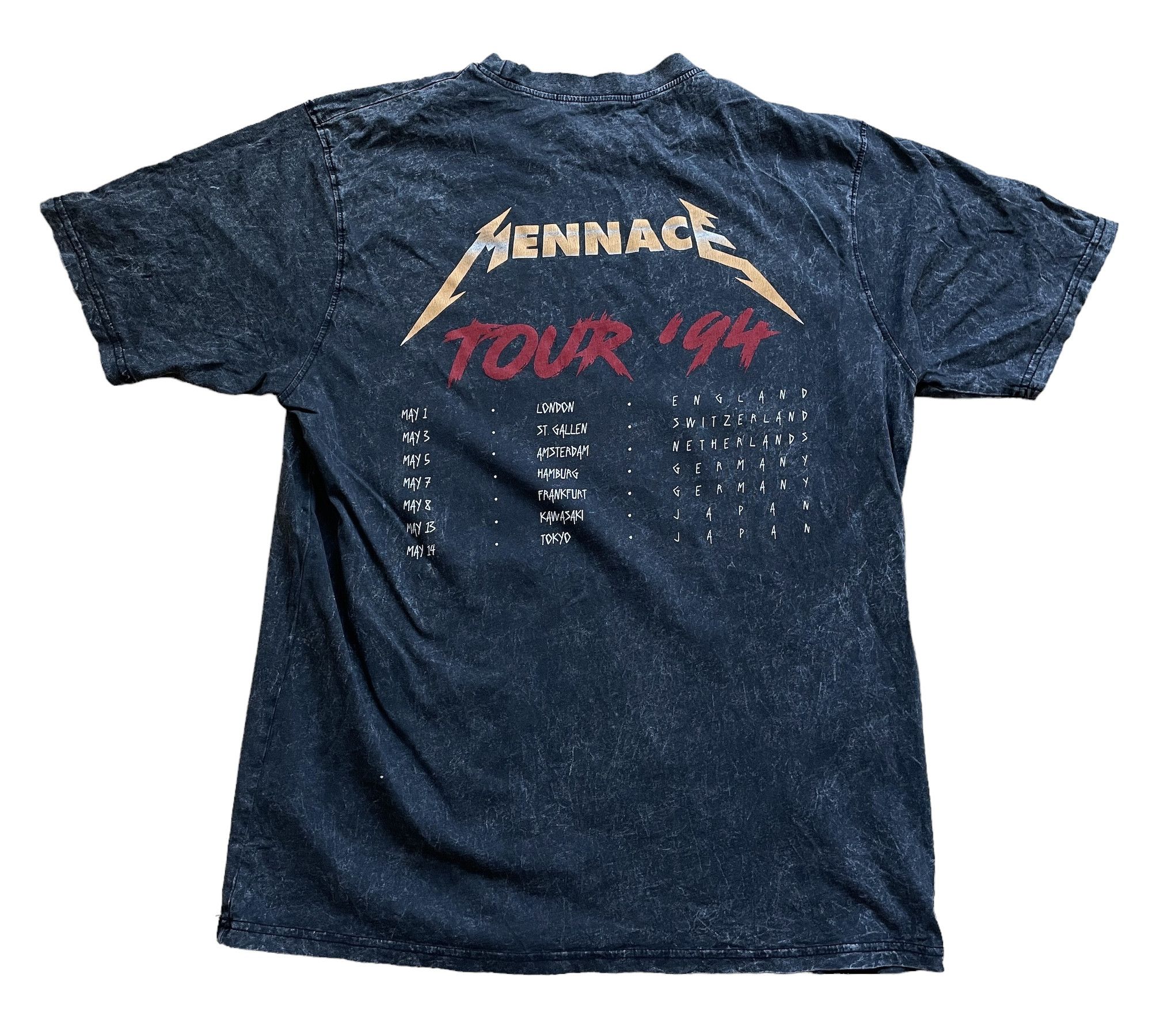 Band Tees Mennace Metallica Vintage Retro Shirt Tee Band Y2K Drill Size US L / EU 52-54 / 3 - 1 Thumbnail