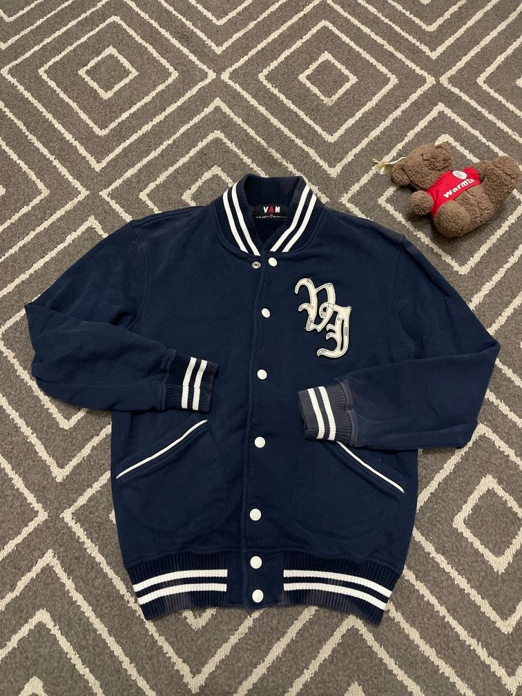 Japanese Brand × Van Vintage Japanese Brand Van Jac Varsity Jacket Size US M / EU 48-50 / 2 - 1 Thumbnail