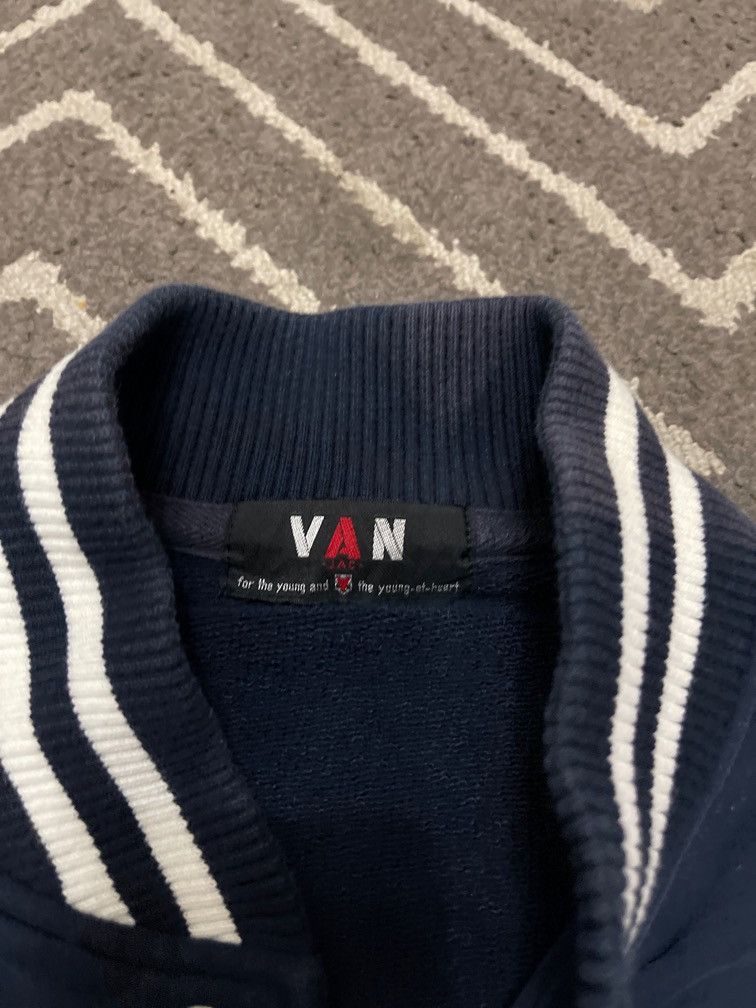 Japanese Brand × Van Vintage Japanese Brand Van Jac Varsity Jacket Size US M / EU 48-50 / 2 - 4 Thumbnail