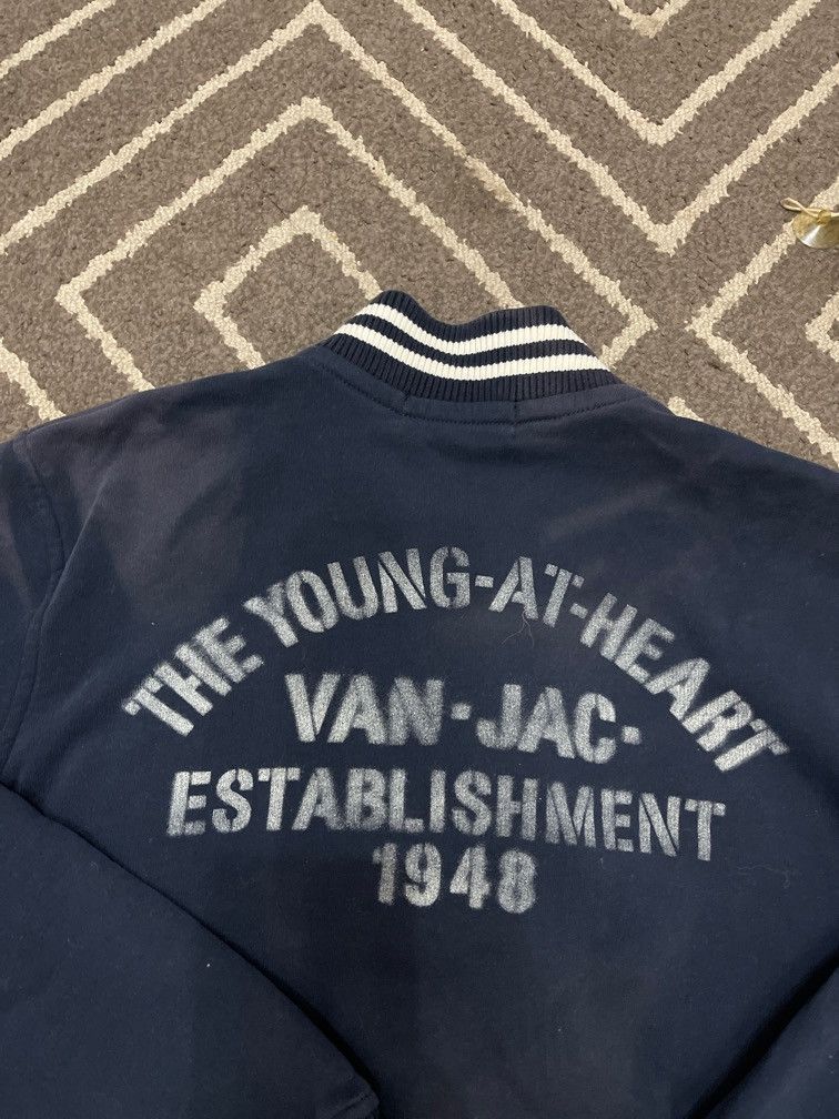 Japanese Brand × Van Vintage Japanese Brand Van Jac Varsity Jacket Size US M / EU 48-50 / 2 - 5 Thumbnail