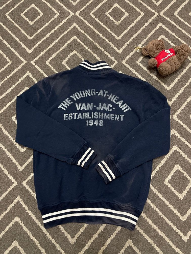 Japanese Brand × Van Vintage Japanese Brand Van Jac Varsity Jacket Size US M / EU 48-50 / 2 - 6 Thumbnail