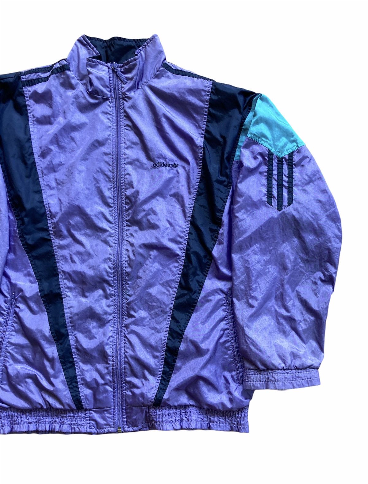 Adidas × Vintage VINTAGE ADIDAS JACKET Size US XL / EU 56 / 4 - 4 Thumbnail