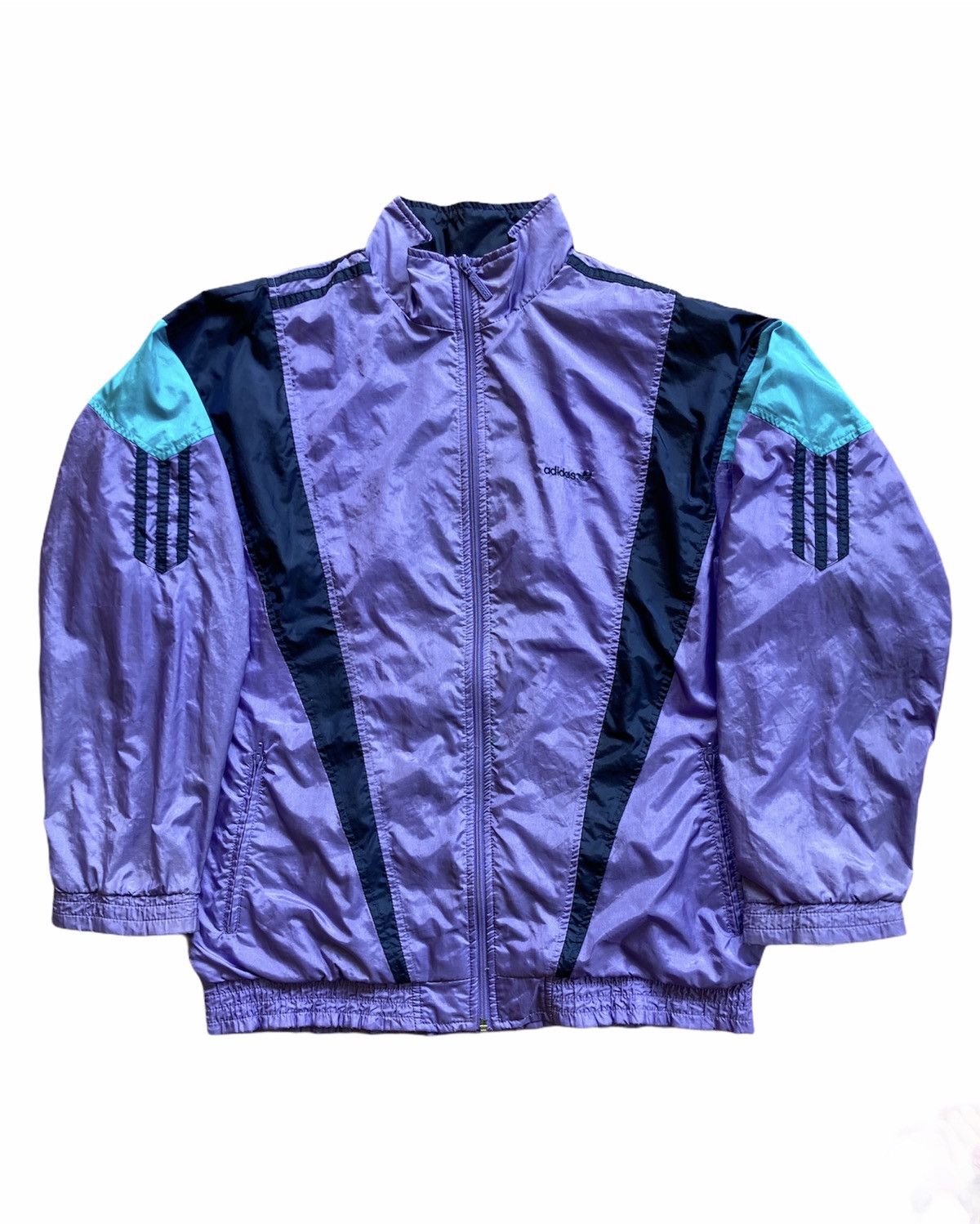 Adidas × Vintage VINTAGE ADIDAS JACKET Size US XL / EU 56 / 4 - 1 Thumbnail