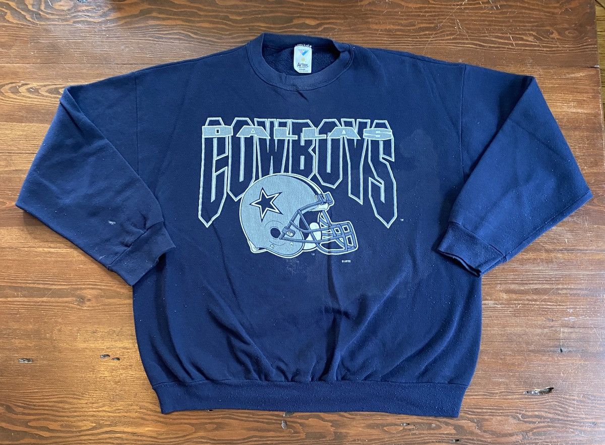 NFL Vintage 90’s Dallas Cowboys Artex Crewneck Sweatshirt Size US XL / EU 56 / 4 - 1 Thumbnail