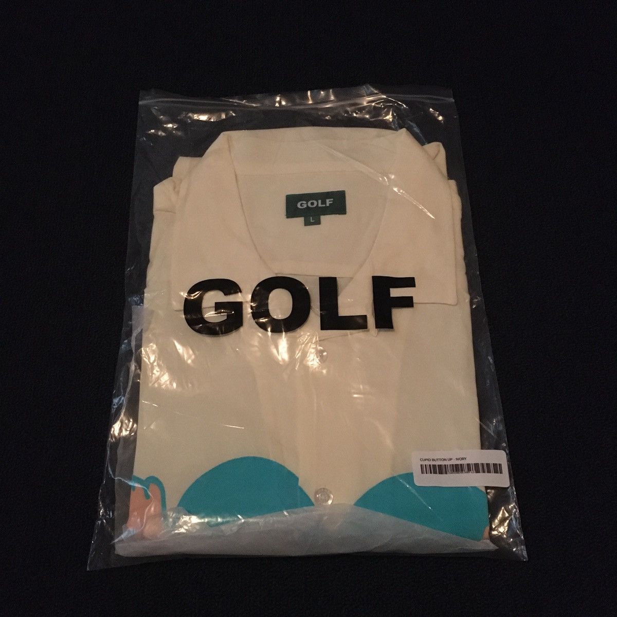 Golf Wang Golf Wang Cupid Ivory Button Up Rayon Shirt Size US L / EU 52-54 / 3 - 2 Thumbnail
