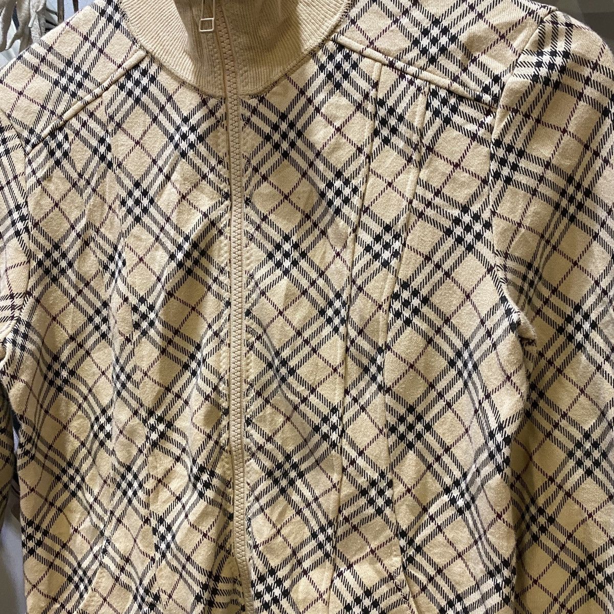 Burberry × Burberry Prorsum Burberry London Blue Label Nova Checked Sweater Size US S / EU 44-46 / 1 - 3 Thumbnail
