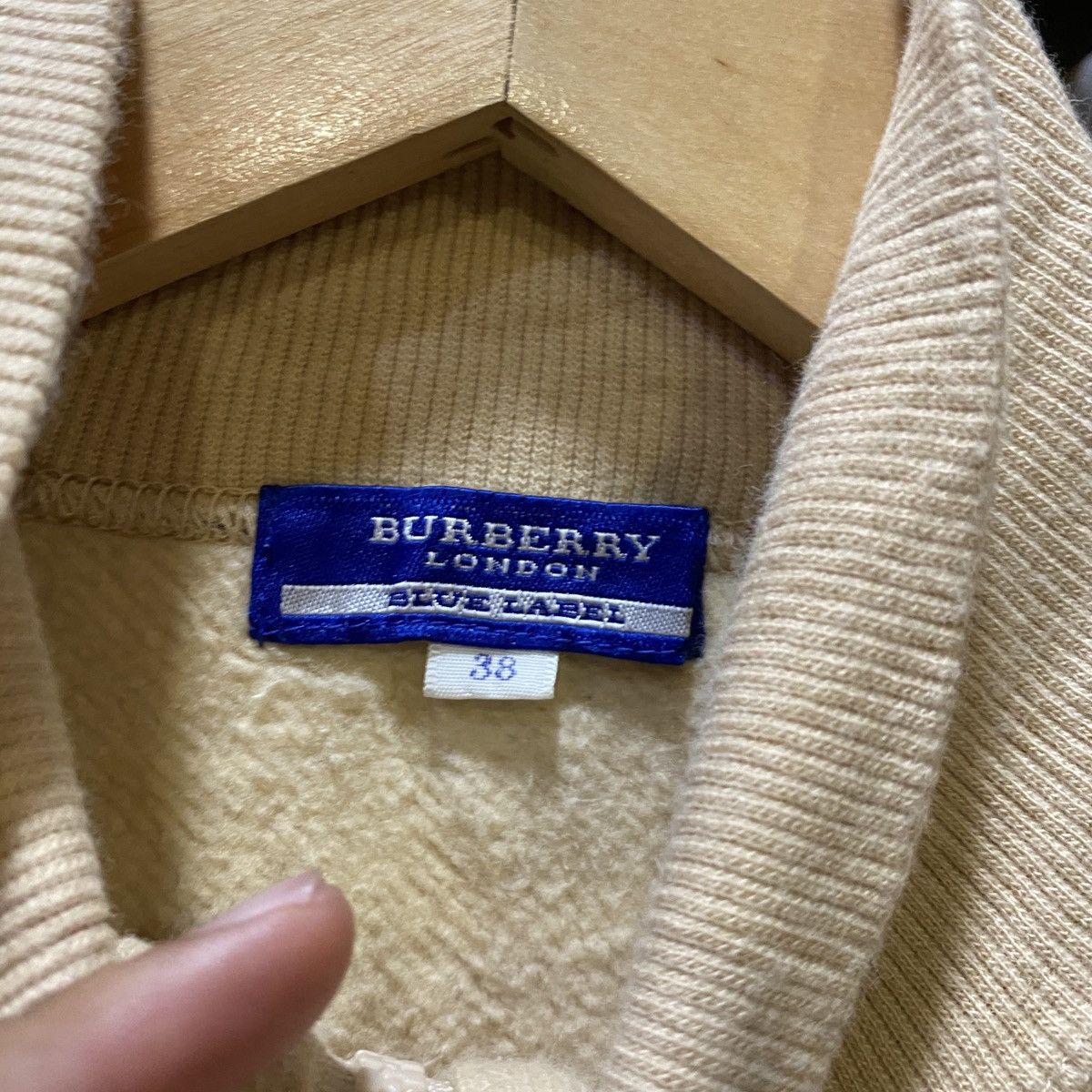Burberry × Burberry Prorsum Burberry London Blue Label Nova Checked Sweater Size US S / EU 44-46 / 1 - 6 Thumbnail