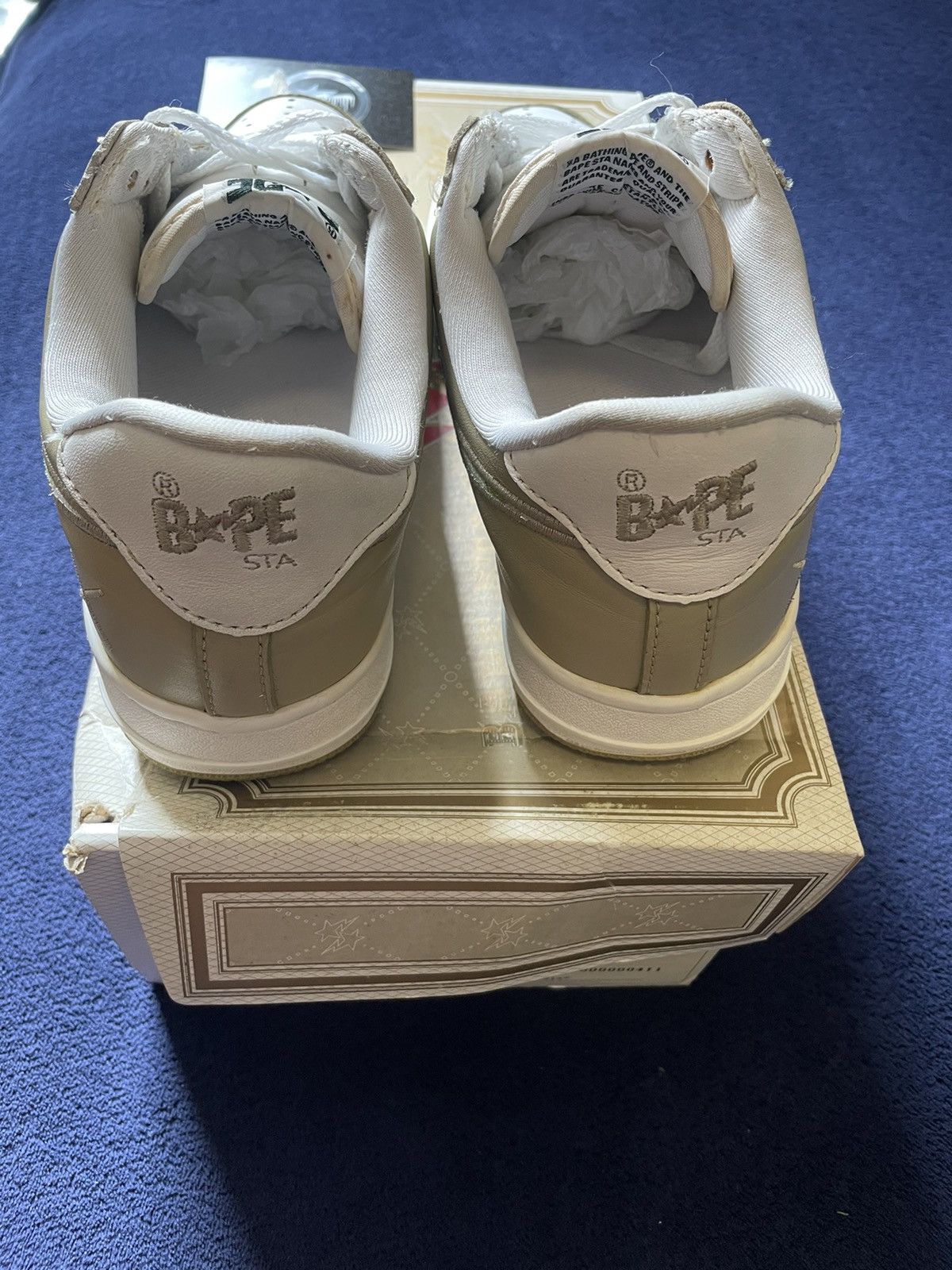 Bape × Kaws Bape x Kaws Green Camo Bapestas Size US 5.5 / EU 38 - 6 Thumbnail
