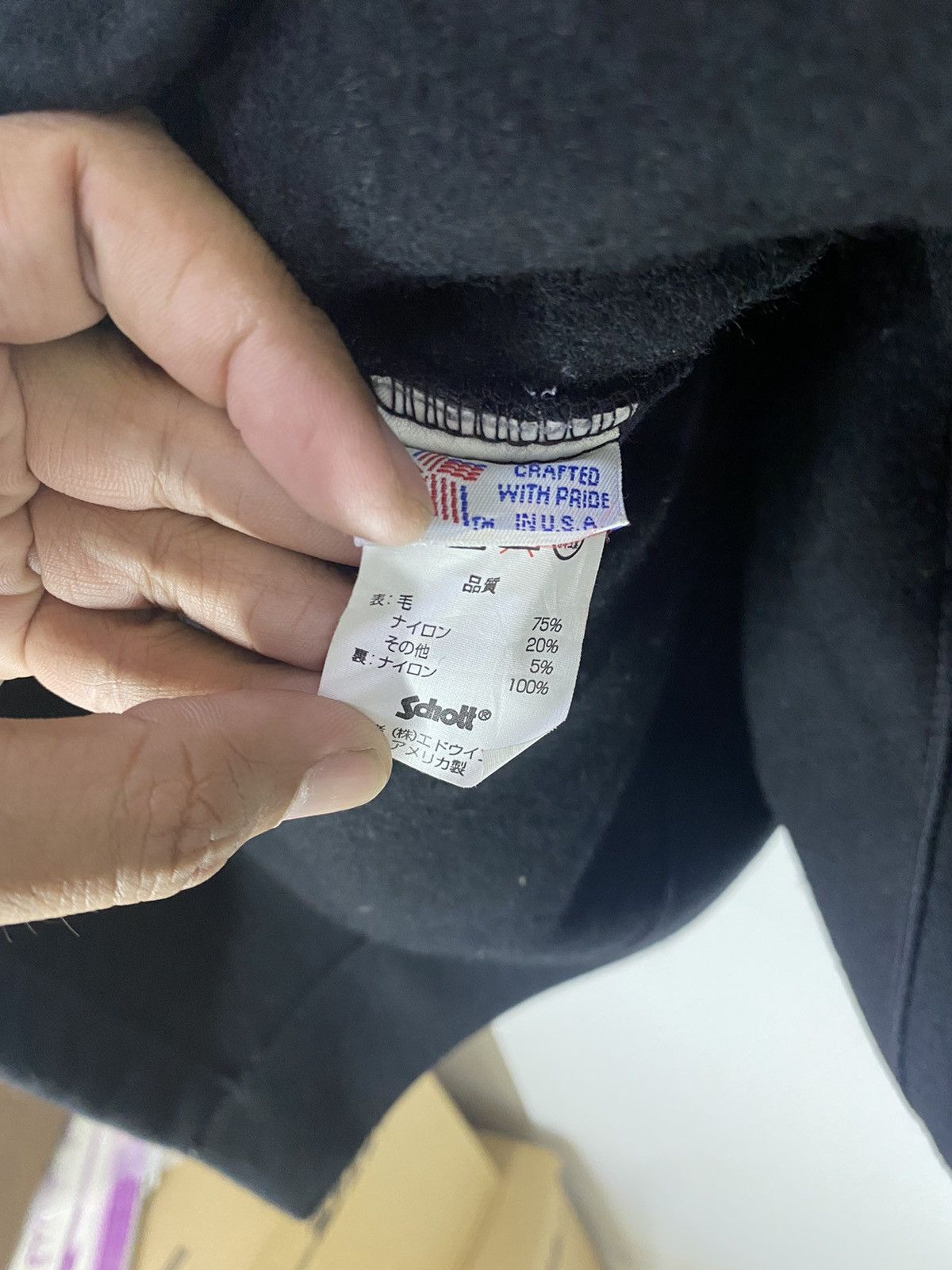 Schott Schott Duffer Jacket Design Made in USA Black Colors edition Size US M / EU 48-50 / 2 - 8 Thumbnail