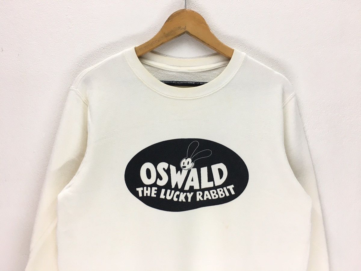 Cartoon Network × Disney × Japanese Brand Oswald The Lucky Rabbit Walt Disney Cartoon Sweatshirt Size US M / EU 48-50 / 2 - 3 Thumbnail