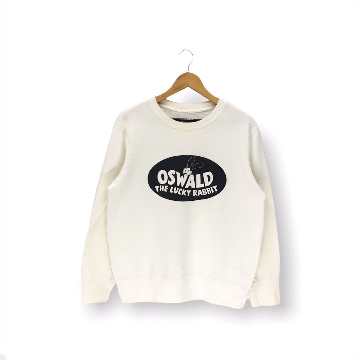 Cartoon Network × Disney × Japanese Brand Oswald The Lucky Rabbit Walt Disney Cartoon Sweatshirt Size US M / EU 48-50 / 2 - 1 Thumbnail