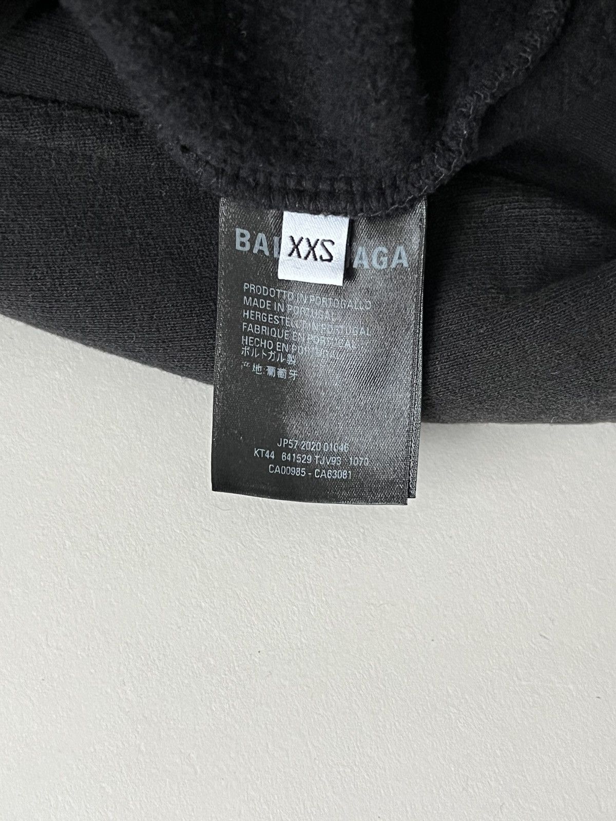 Balenciaga 💥RUNWAY💥Balenciaga “Likes” Distressed Hoodie Size US M / EU 48-50 / 2 - 6 Thumbnail