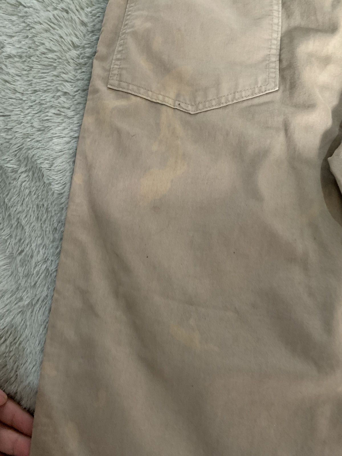 Japanese Brand Vintage Cabane de Zucca Issey Miyake Half Warp Fatigue Pants Size US 32 / EU 48 - 12 Thumbnail