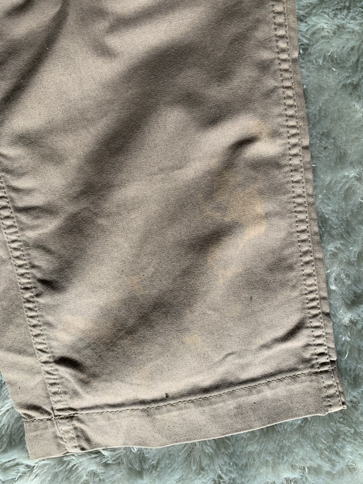 Japanese Brand Vintage Cabane de Zucca Issey Miyake Half Warp Fatigue Pants Size US 32 / EU 48 - 10 Thumbnail