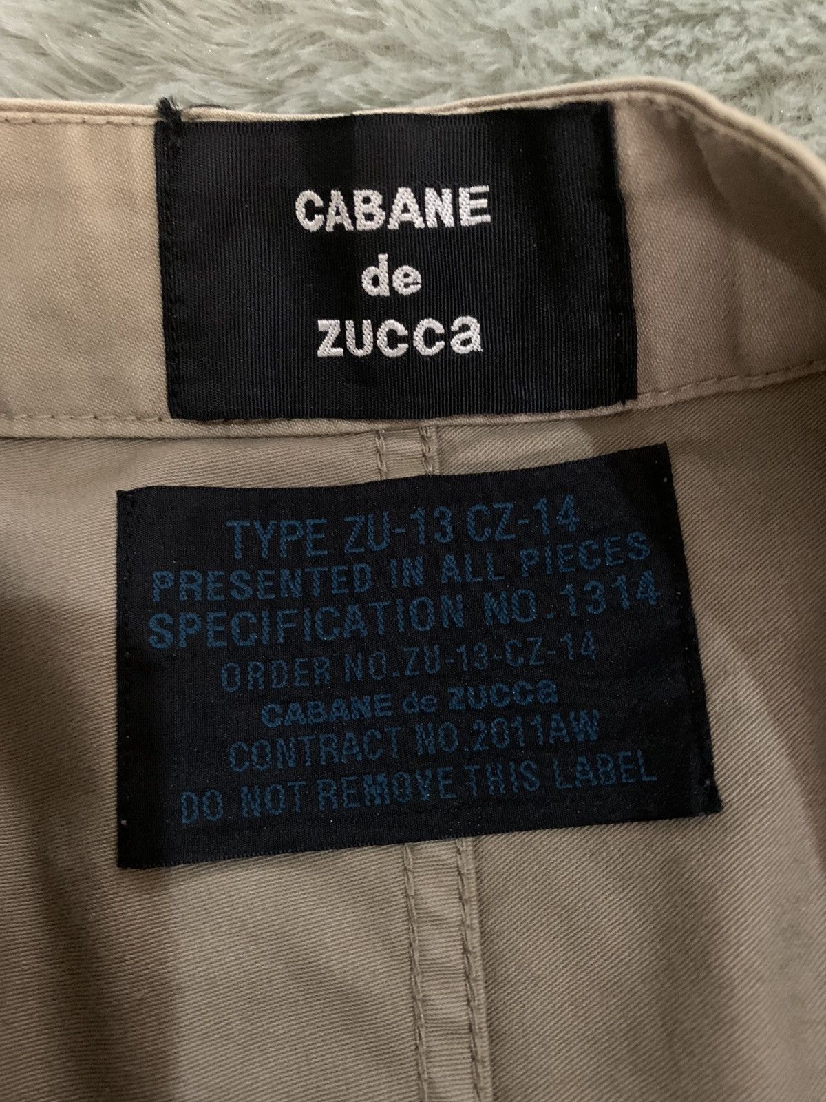 Japanese Brand Vintage Cabane de Zucca Issey Miyake Half Warp Fatigue Pants Size US 32 / EU 48 - 4 Thumbnail