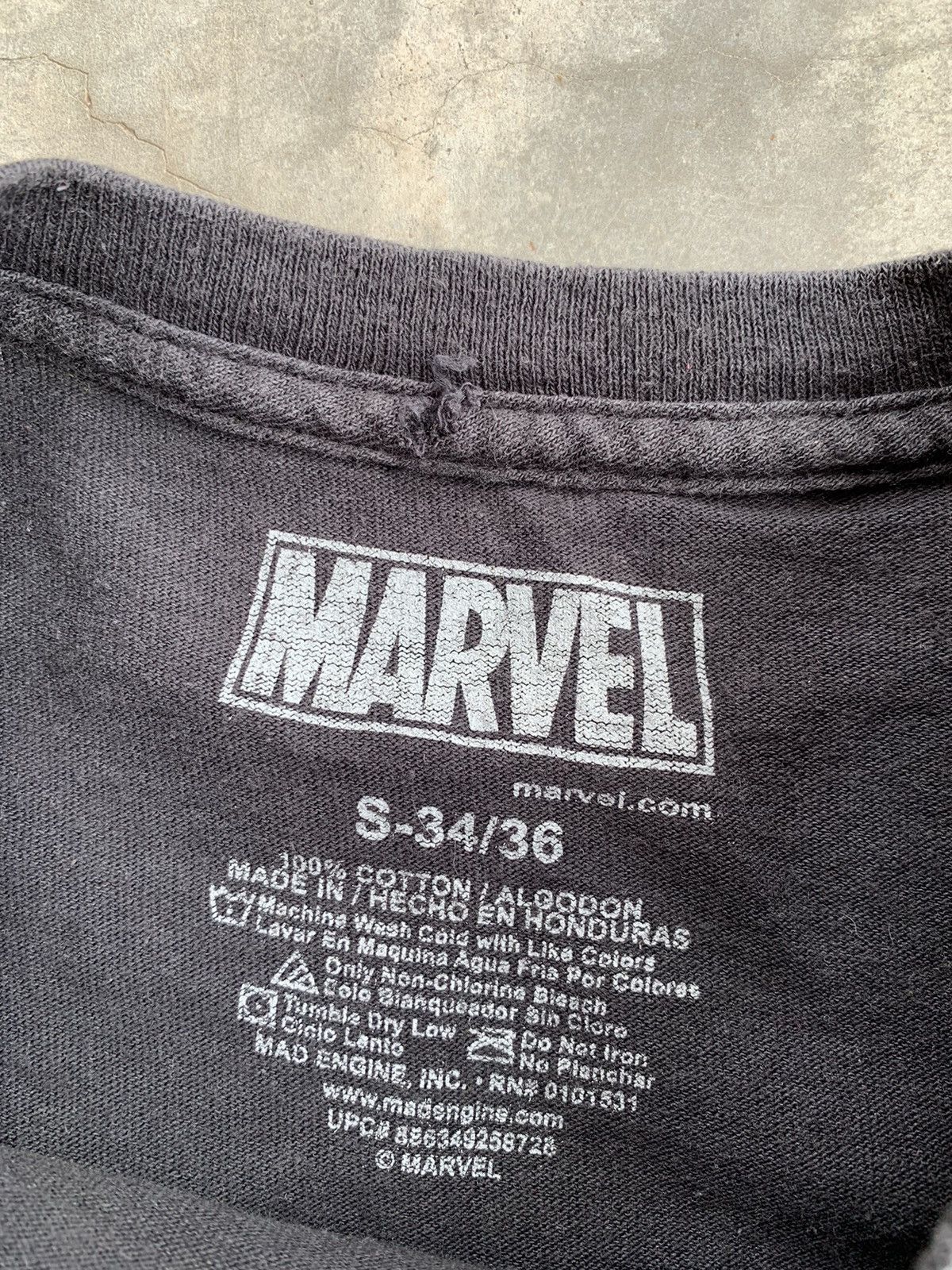 Mad Engine Vintage Y2K Faded Marvel Loki OverPrint Tshirt Size US S / EU 44-46 / 1 - 4 Thumbnail