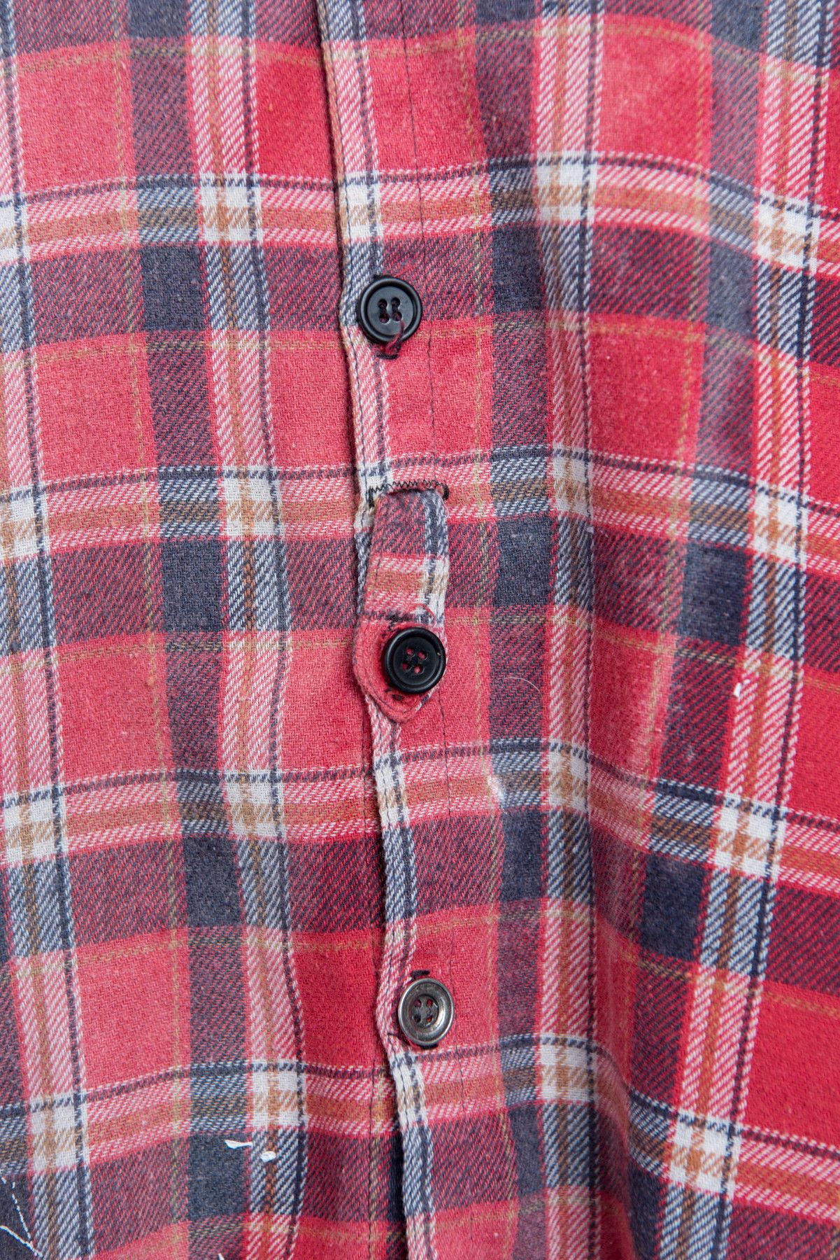 Greg Lauren Sun Bleached Flannel Studio Shirt Size US S / EU 44-46 / 1 - 3 Thumbnail