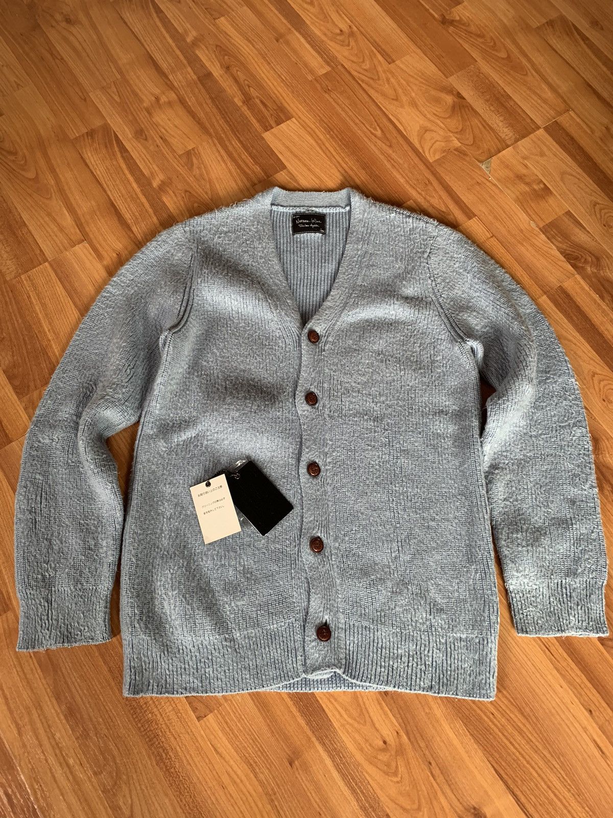 Pre-owned] NUMBER (N)INE Cardigan with embroidered badge