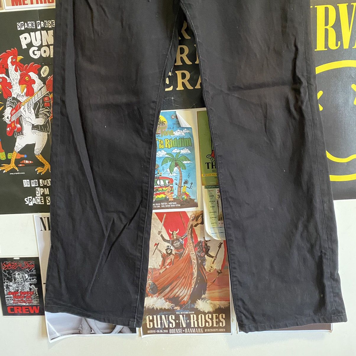Uniqlo Vintage Uniqlo Japanese Black Denim Size US 32 / EU 48 - 3 Thumbnail