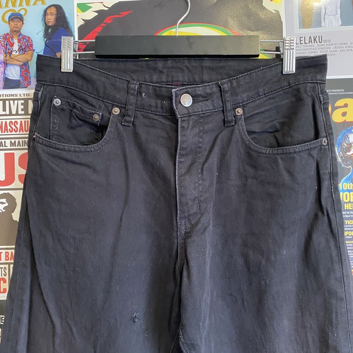 Uniqlo Vintage Uniqlo Japanese Black Denim Size US 32 / EU 48 - 2 Thumbnail