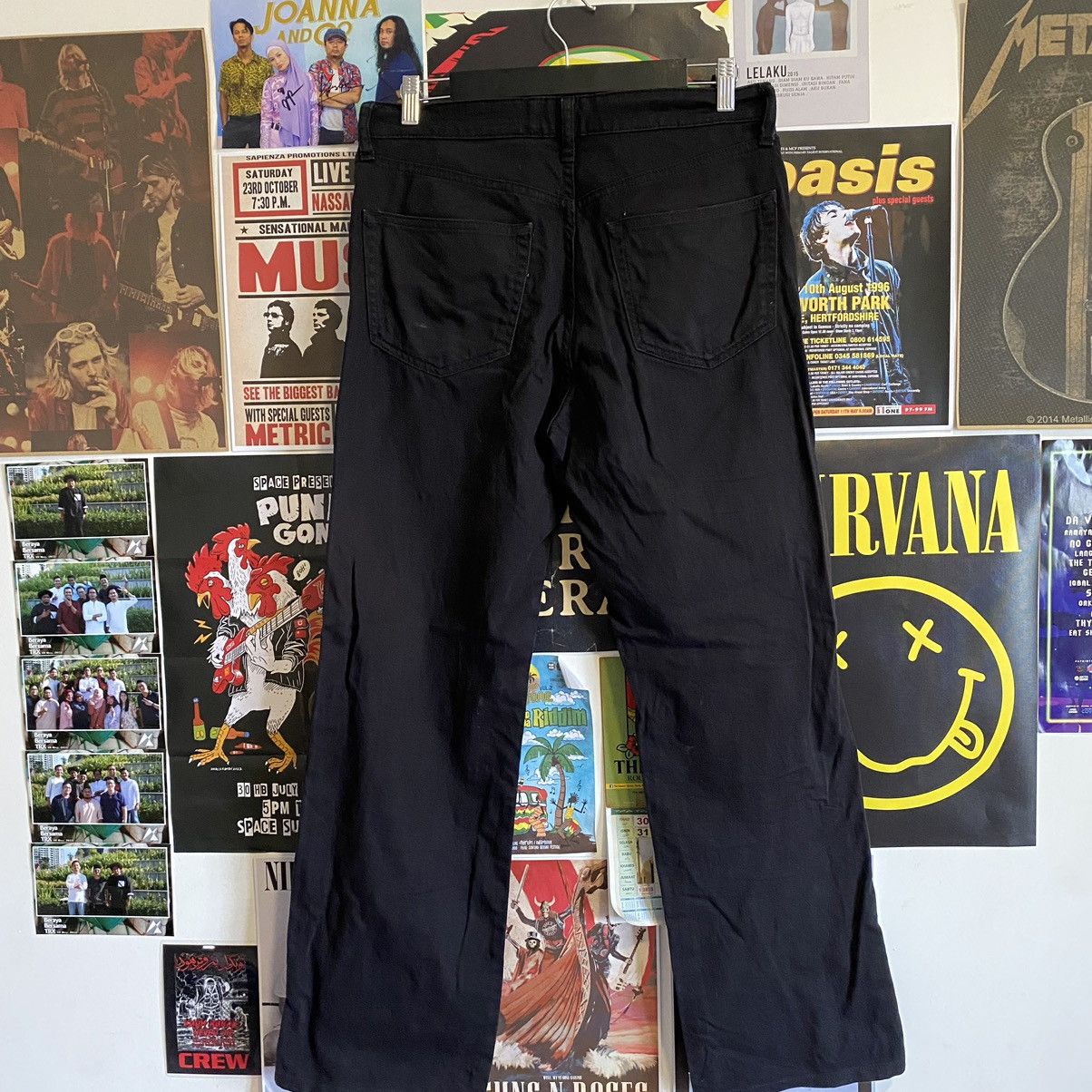 Uniqlo Vintage Uniqlo Japanese Black Denim Size US 32 / EU 48 - 5 Thumbnail