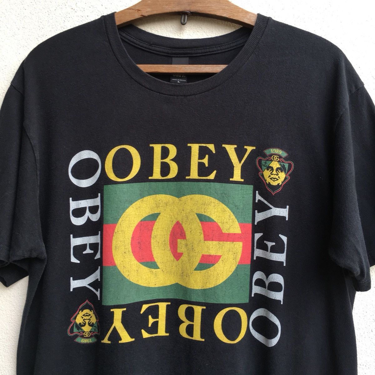 Obey Obey 1989 Gucci Inspired Tee Size US L / EU 52-54 / 3 - 2 Thumbnail