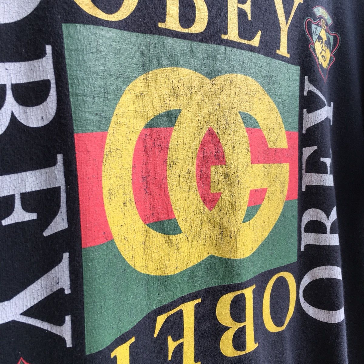 Obey Obey 1989 Gucci Inspired Tee Size US L / EU 52-54 / 3 - 5 Thumbnail