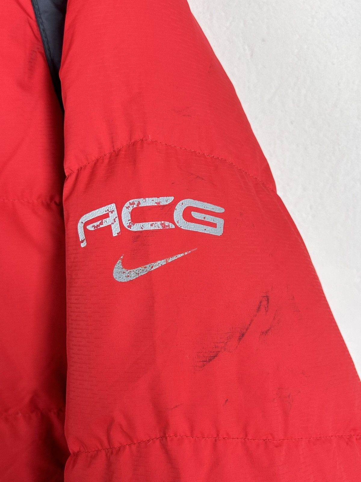 Nike ACG 00s Vintage Nike ACG Ski Puffer Jacket In Red Size US S / EU 44-46 / 1 - 3 Thumbnail