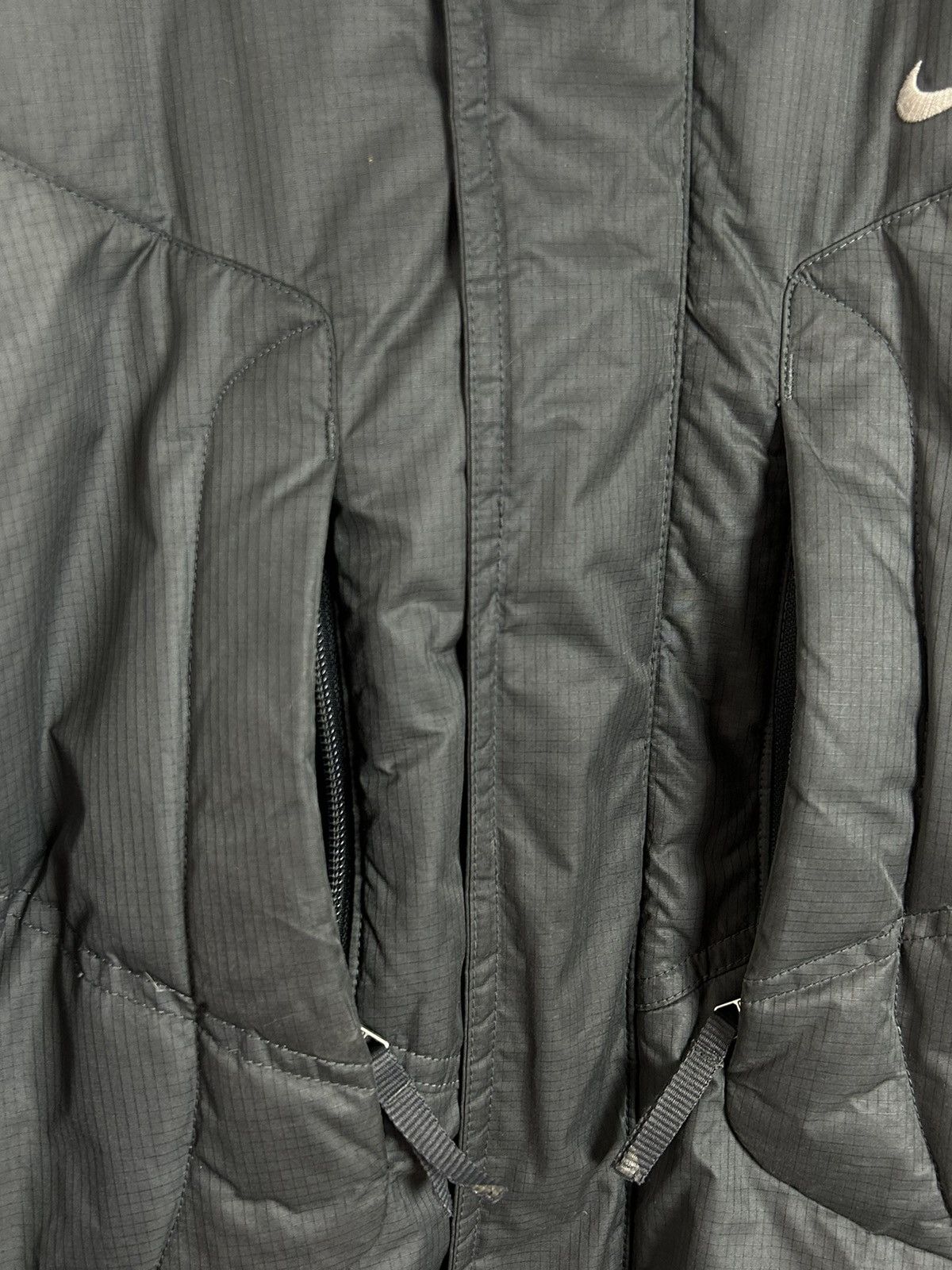 Nike 00s Vintage Nike Embroidered Swoosh Puffer Parka Jacket Size US M / EU 48-50 / 2 - 4 Thumbnail