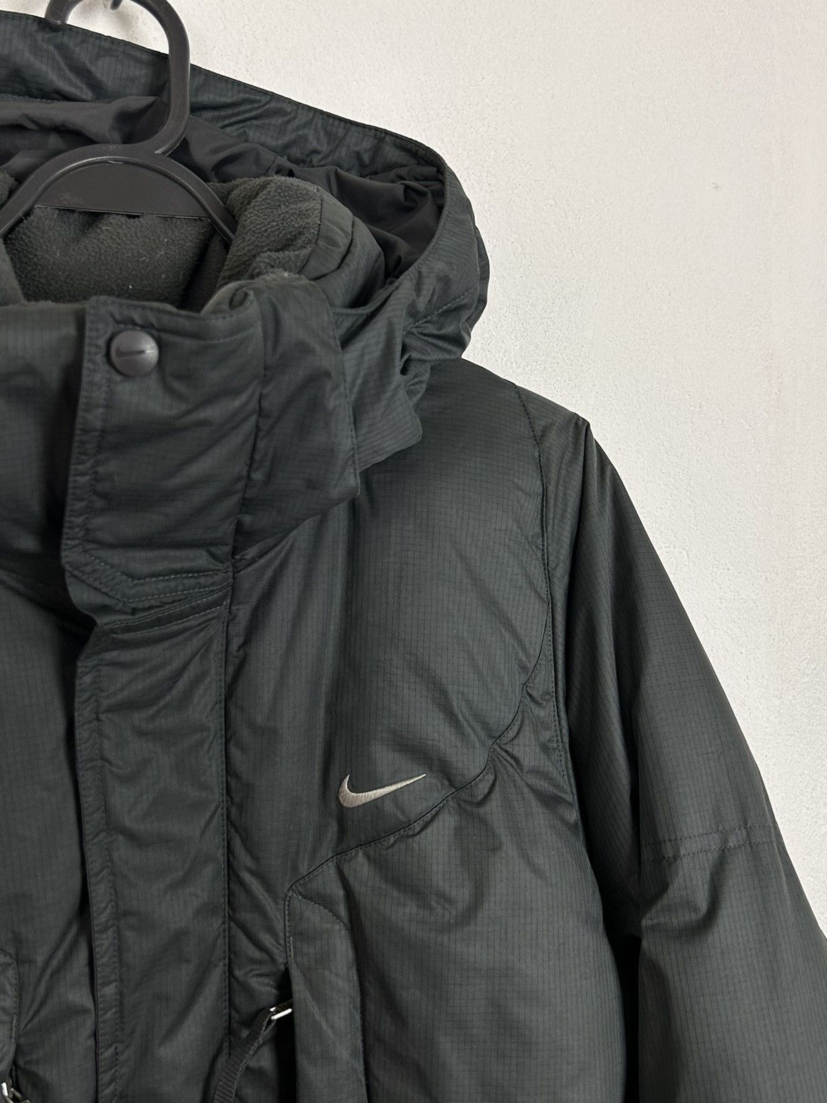 Nike 00s Vintage Nike Embroidered Swoosh Puffer Parka Jacket Size US M / EU 48-50 / 2 - 5 Thumbnail
