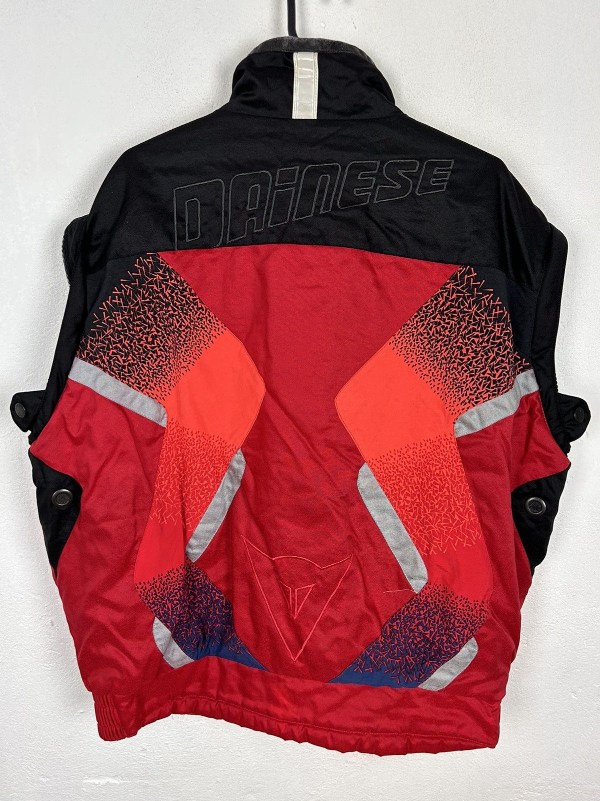 Dainese 80s Vintage Dainese Racing Crazy Design Transformer Jacket Size US XL / EU 56 / 4 - 14 Thumbnail
