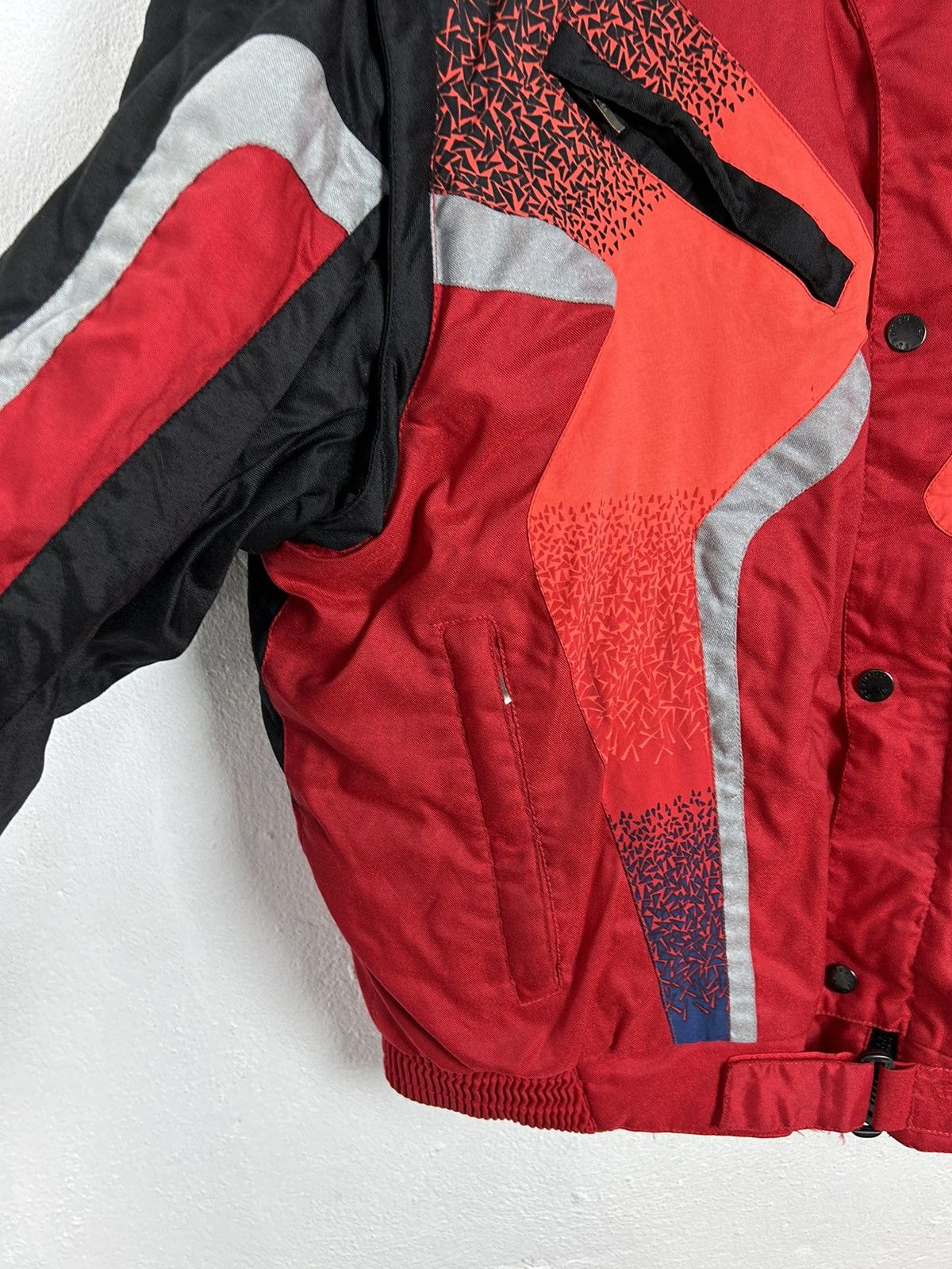 Dainese 80s Vintage Dainese Racing Crazy Design Transformer Jacket Size US XL / EU 56 / 4 - 7 Thumbnail