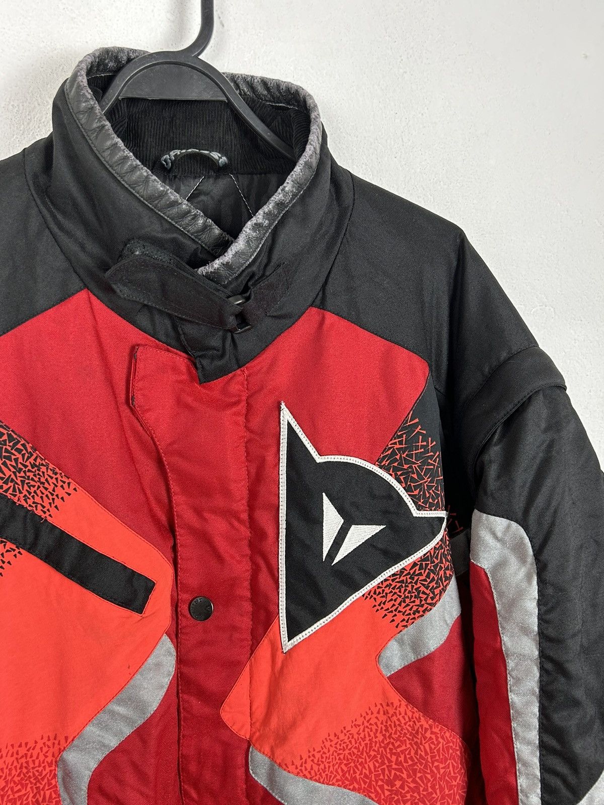 Dainese 80s Vintage Dainese Racing Crazy Design Transformer Jacket Size US XL / EU 56 / 4 - 2 Thumbnail