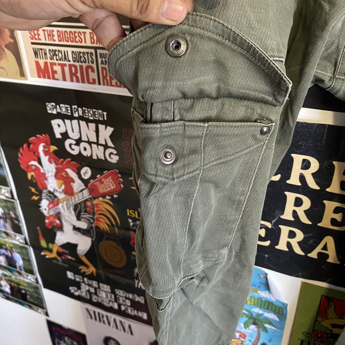 Boycott Vintage Boycott Tactical Cargo Pants Size US 32 / EU 48 - 6 Thumbnail