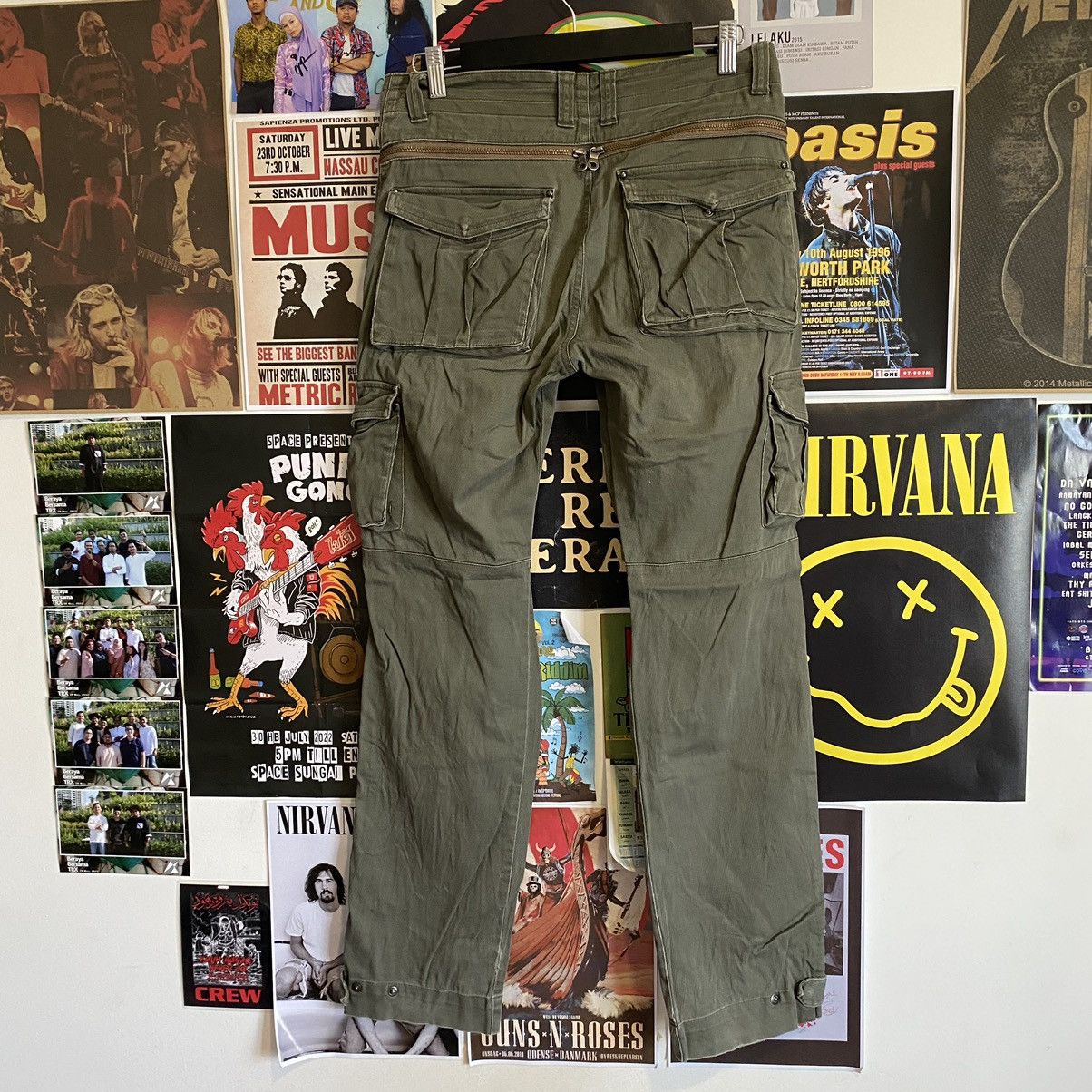 Boycott Vintage Boycott Tactical Cargo Pants Size US 32 / EU 48 - 7 Thumbnail