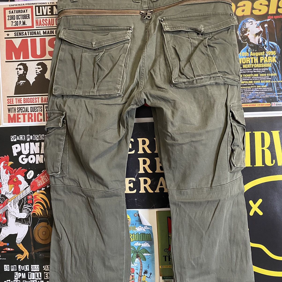 Boycott Vintage Boycott Tactical Cargo Pants Size US 32 / EU 48 - 8 Thumbnail