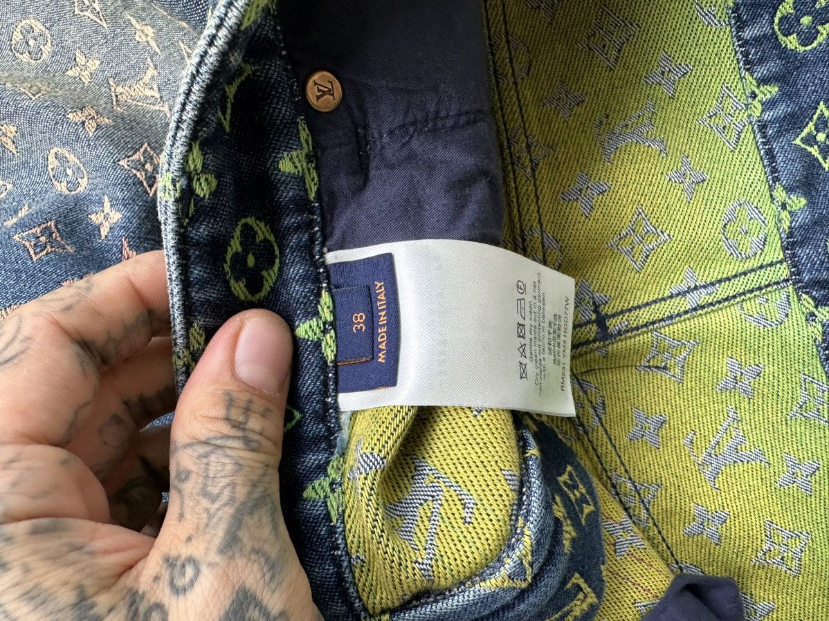 Louis Vuitton × Virgil Abloh LV Virgil Multi Rainbow Logo Shorts NEW 38 Size US 38 / EU 54 - 11 Thumbnail