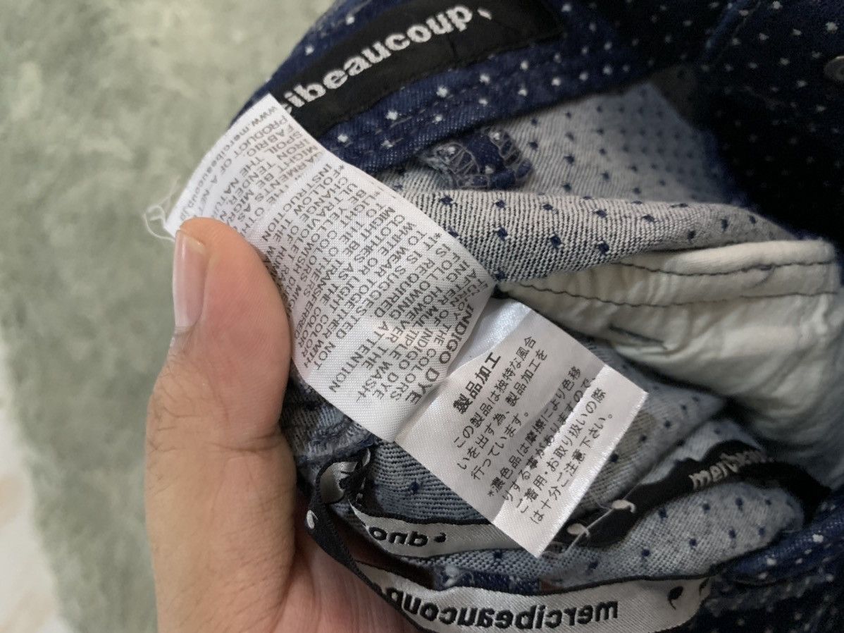 Issey Miyake × Japanese Brand × mercibeaucoup Mercibeaucoup drop croch polkadot Pants Size 27" / US 4 / IT 40 - 8 Thumbnail