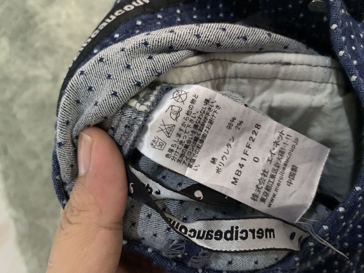 Issey Miyake × Japanese Brand × mercibeaucoup Mercibeaucoup drop croch polkadot Pants Size 27" / US 4 / IT 40 - 6 Thumbnail