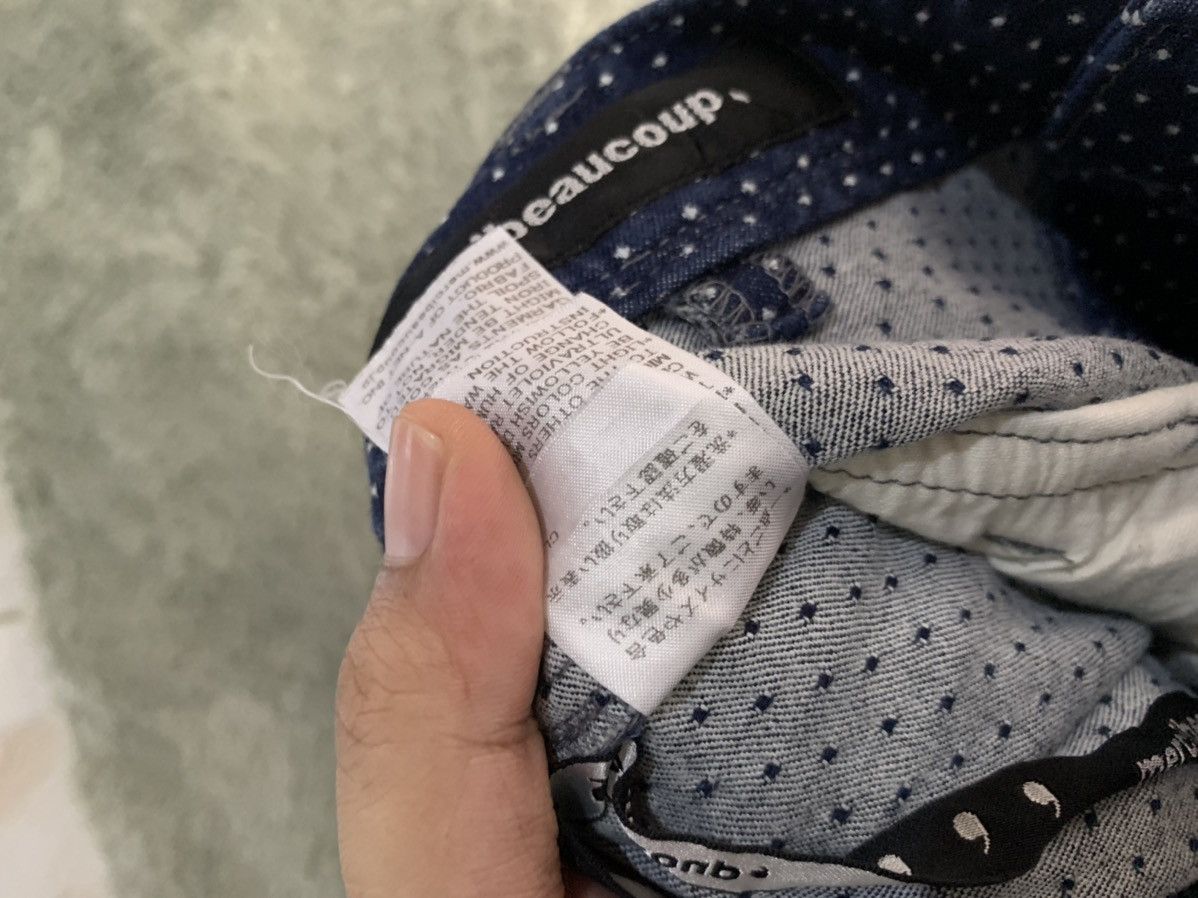 Issey Miyake × Japanese Brand × mercibeaucoup Mercibeaucoup drop croch polkadot Pants Size 27" / US 4 / IT 40 - 9 Thumbnail