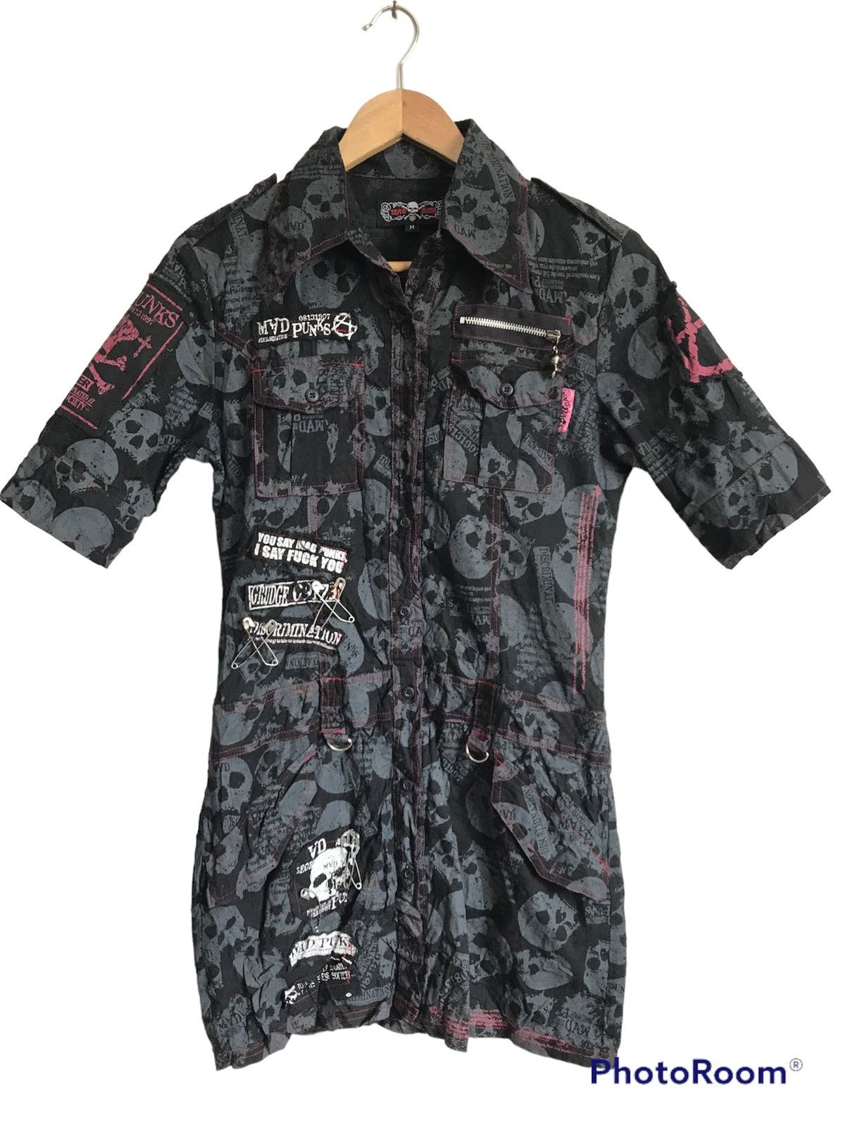 Japanese Brand × Seditionaries Mad Punk Petit Seditionaries Bondage Shirt Size M / US 6-8 / IT 42-44 - 1 Thumbnail