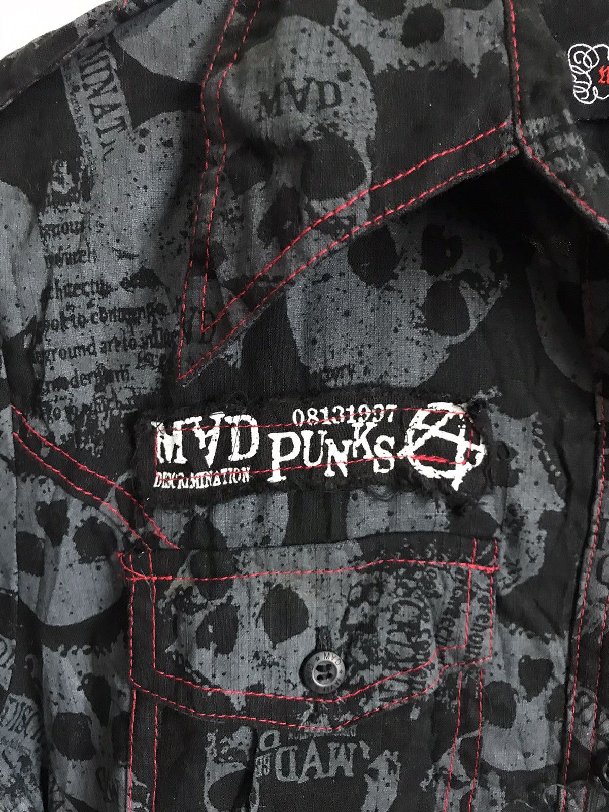 Japanese Brand × Seditionaries Mad Punk Petit Seditionaries Bondage Shirt Size M / US 6-8 / IT 42-44 - 4 Thumbnail