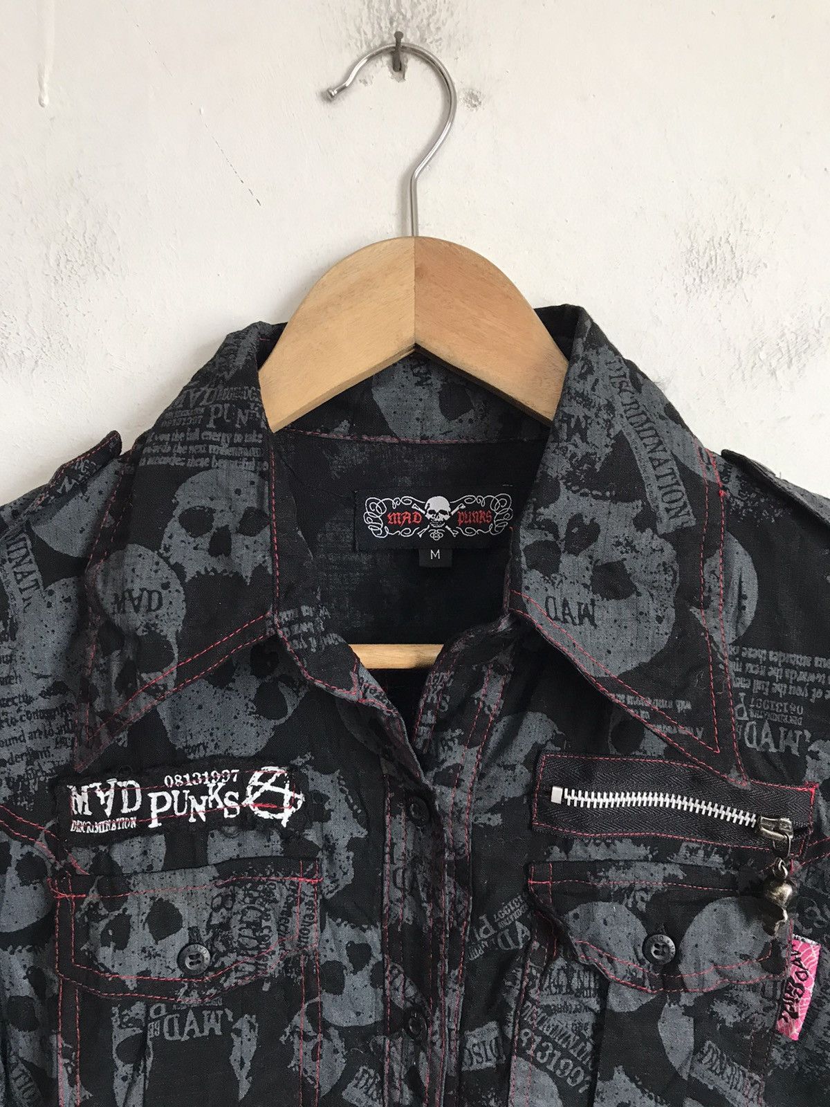 Japanese Brand × Seditionaries Mad Punk Petit Seditionaries Bondage Shirt Size M / US 6-8 / IT 42-44 - 3 Thumbnail