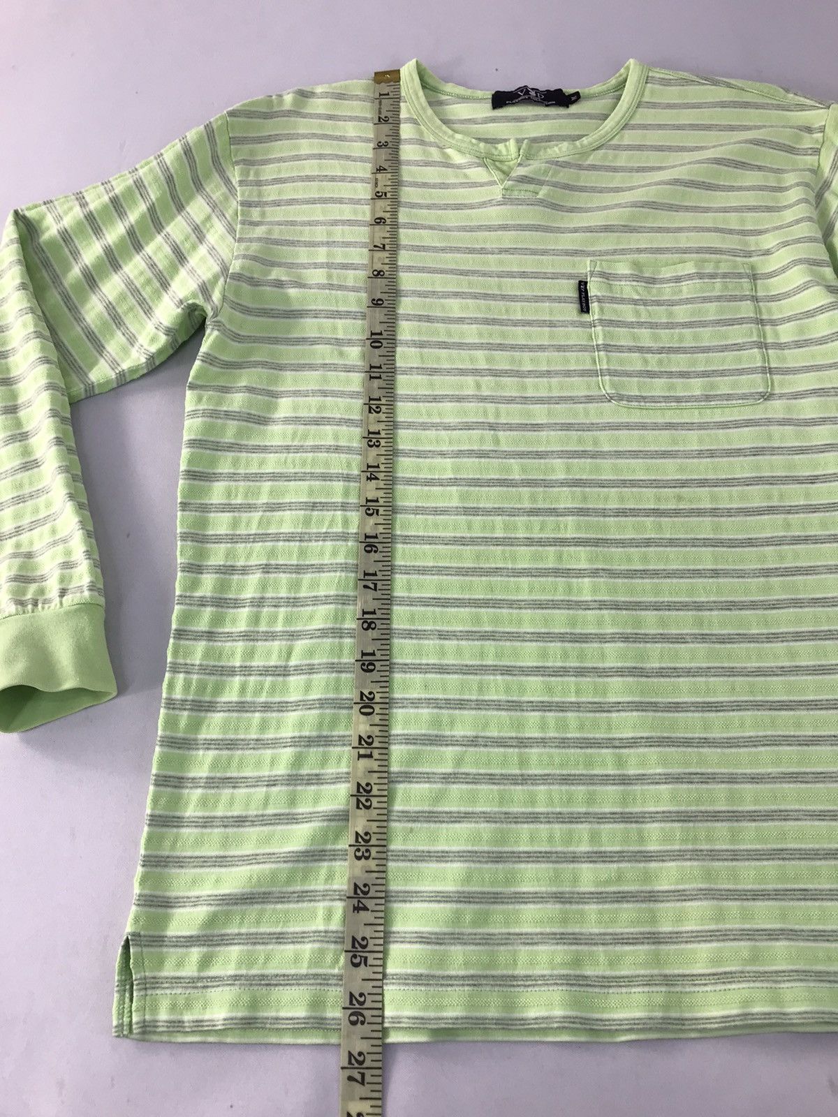 Playboy Playboy Collection Long Sleeve Striped Singgle Pocket Style Size US M / EU 48-50 / 2 - 9 Thumbnail