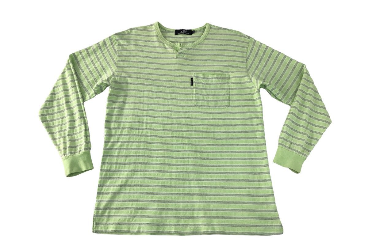 Playboy Playboy Collection Long Sleeve Striped Singgle Pocket Style Size US M / EU 48-50 / 2 - 1 Thumbnail