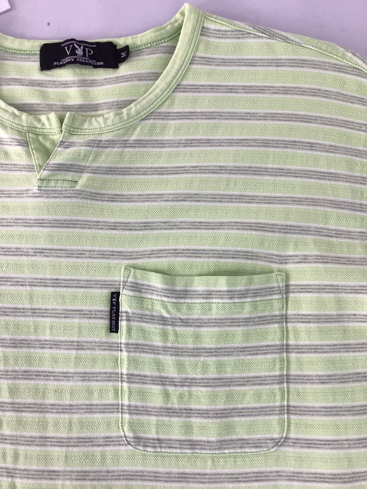 Playboy Playboy Collection Long Sleeve Striped Singgle Pocket Style Size US M / EU 48-50 / 2 - 4 Thumbnail