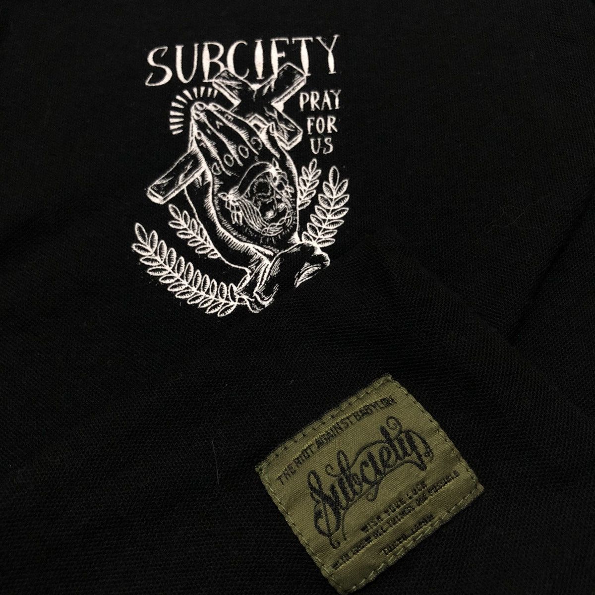 Japanese Brand Subciety polo shirt japanese brand Size US L / EU 52-54 / 3 - 3 Thumbnail