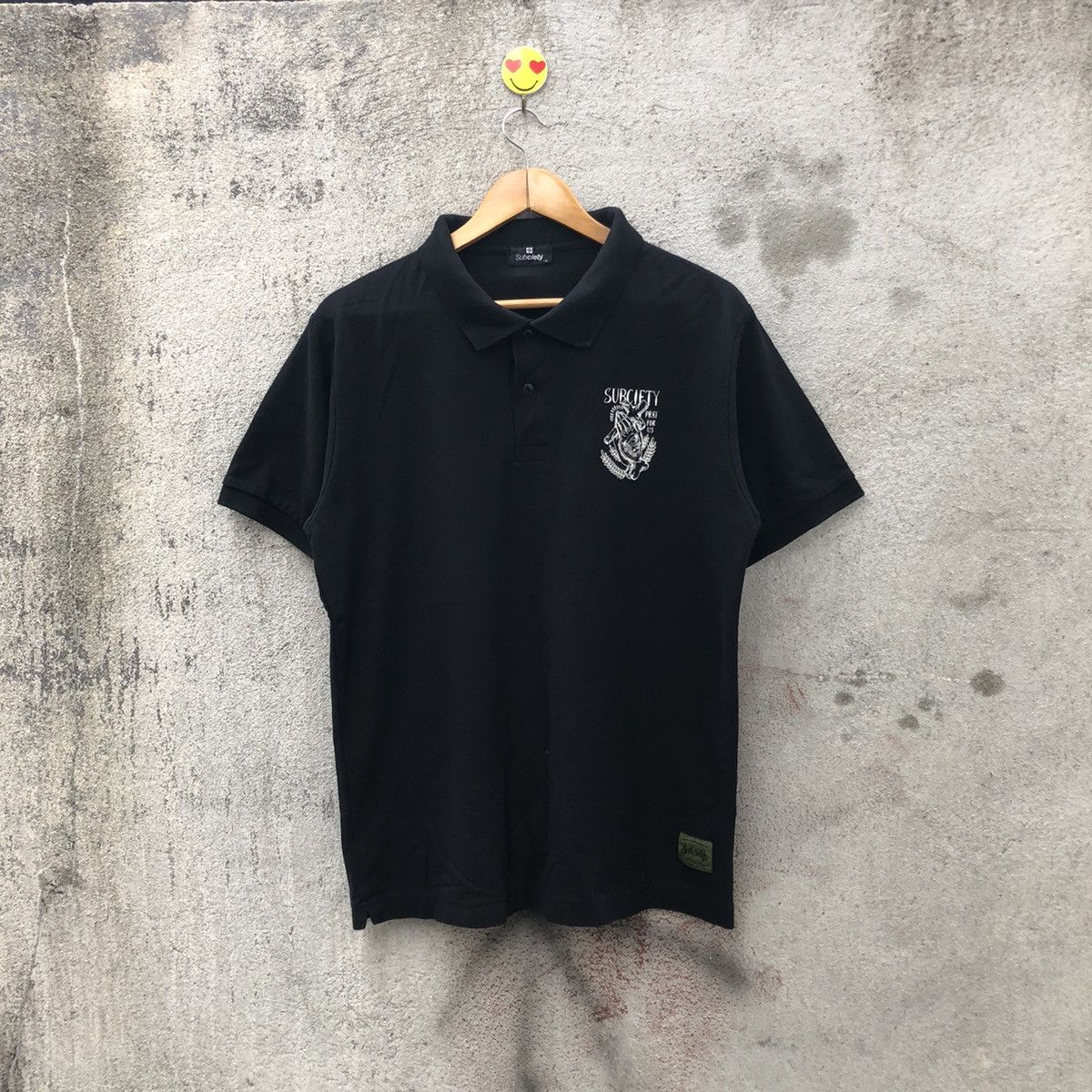 Japanese Brand Subciety polo shirt japanese brand Size US L / EU 52-54 / 3 - 1 Thumbnail