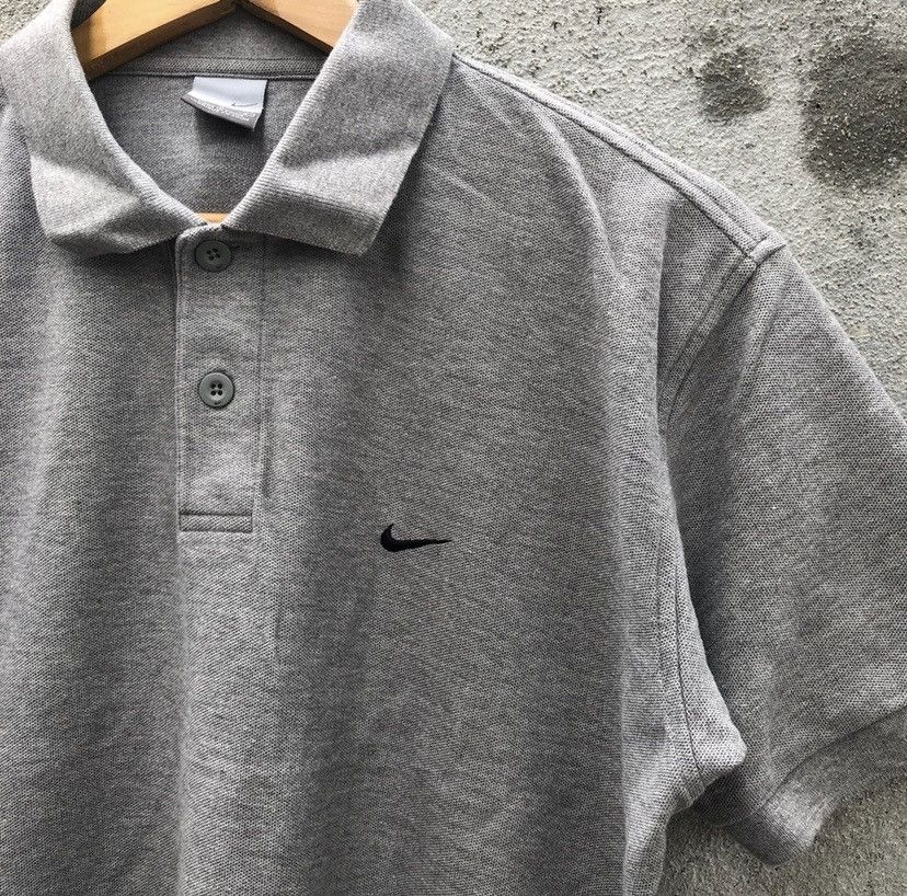 Nike Vintage Nike Polo Shirt nike swoosh Size US L / EU 52-54 / 3 - 2 Thumbnail